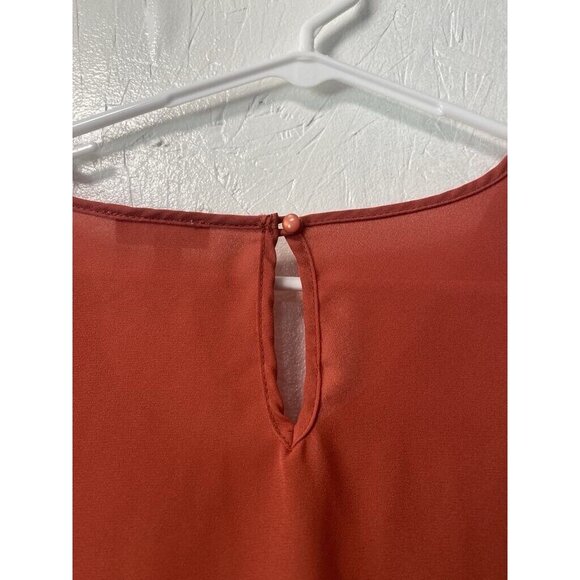 Takara Womens Blouse Crocheted Boho Long Bell Sleeve Top Size Small Peasant - Picture 14 of 14